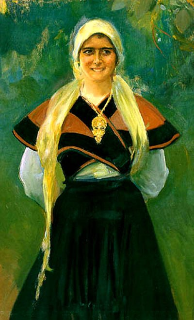 asturyjski autorstwa Joaquín Sorolla